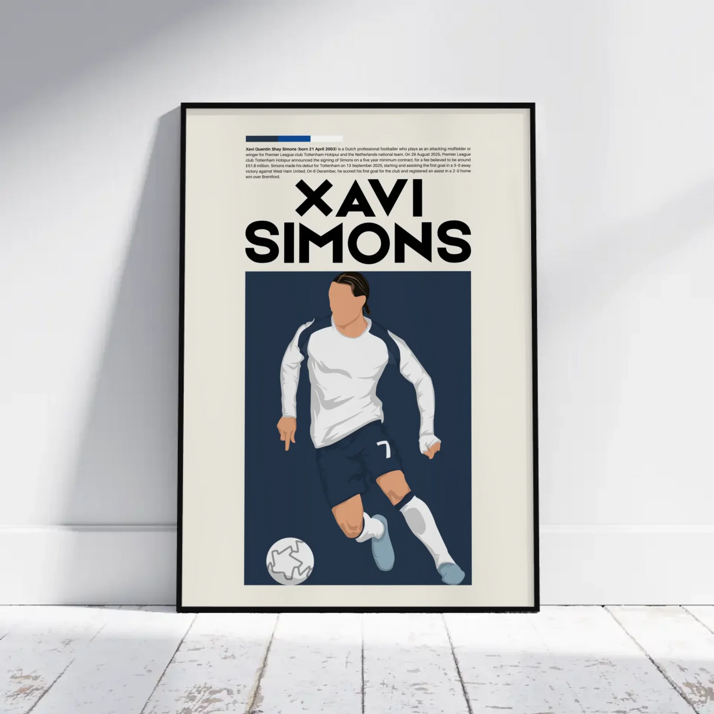 Xavi Simons Tottenham - Minimalist